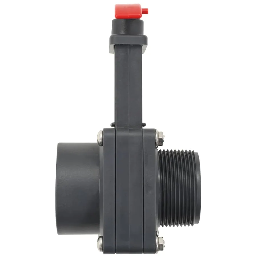 Vanne de portail de piscine 2 pcs 1,5" - 6