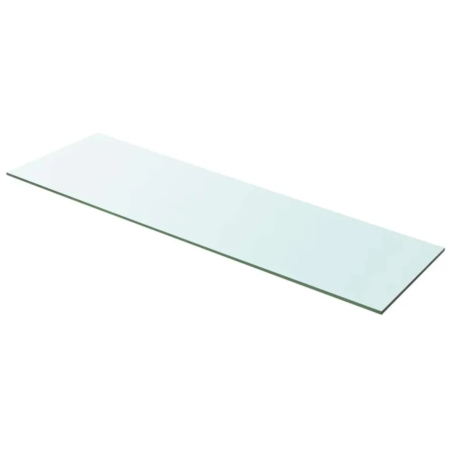 Panneaux d'étagère 2 pcs Verre Transparent 100 x 30 cm - 2
