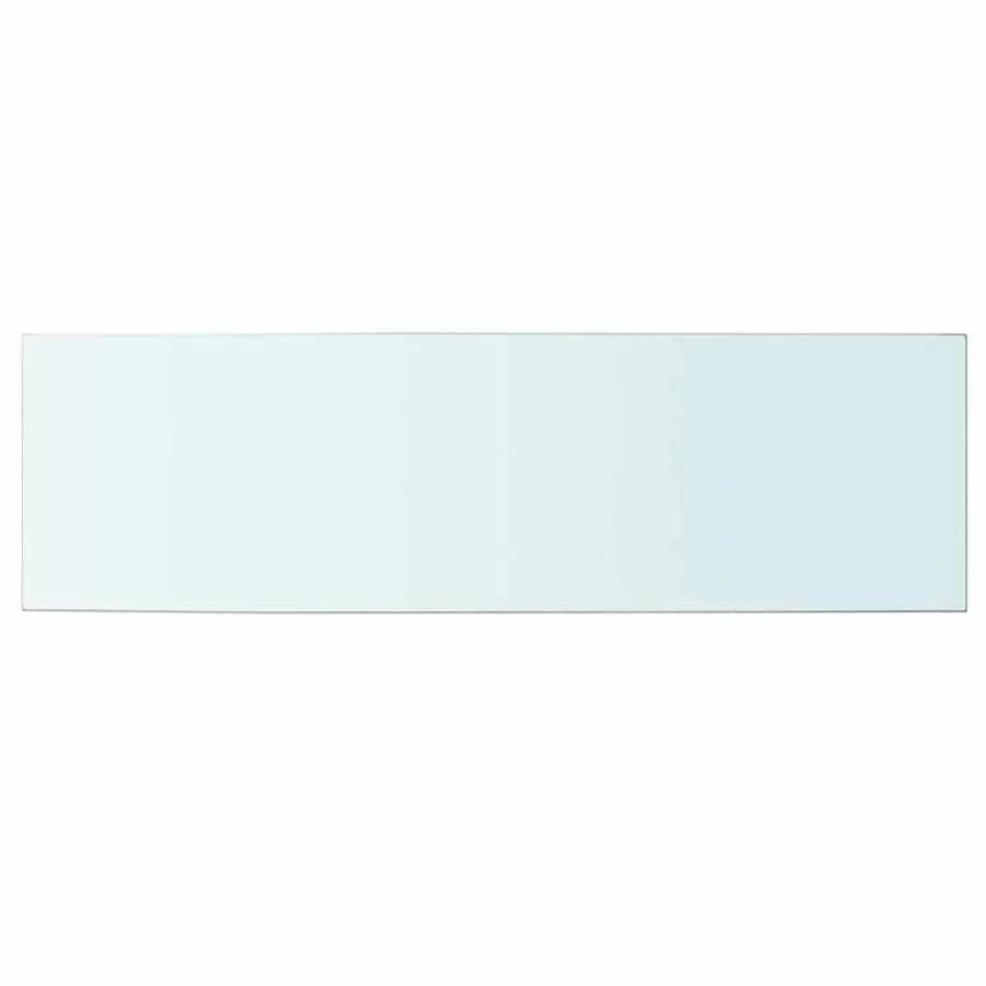 Panneaux d'étagère 2 pcs Verre Transparent 100 x 30 cm - 3