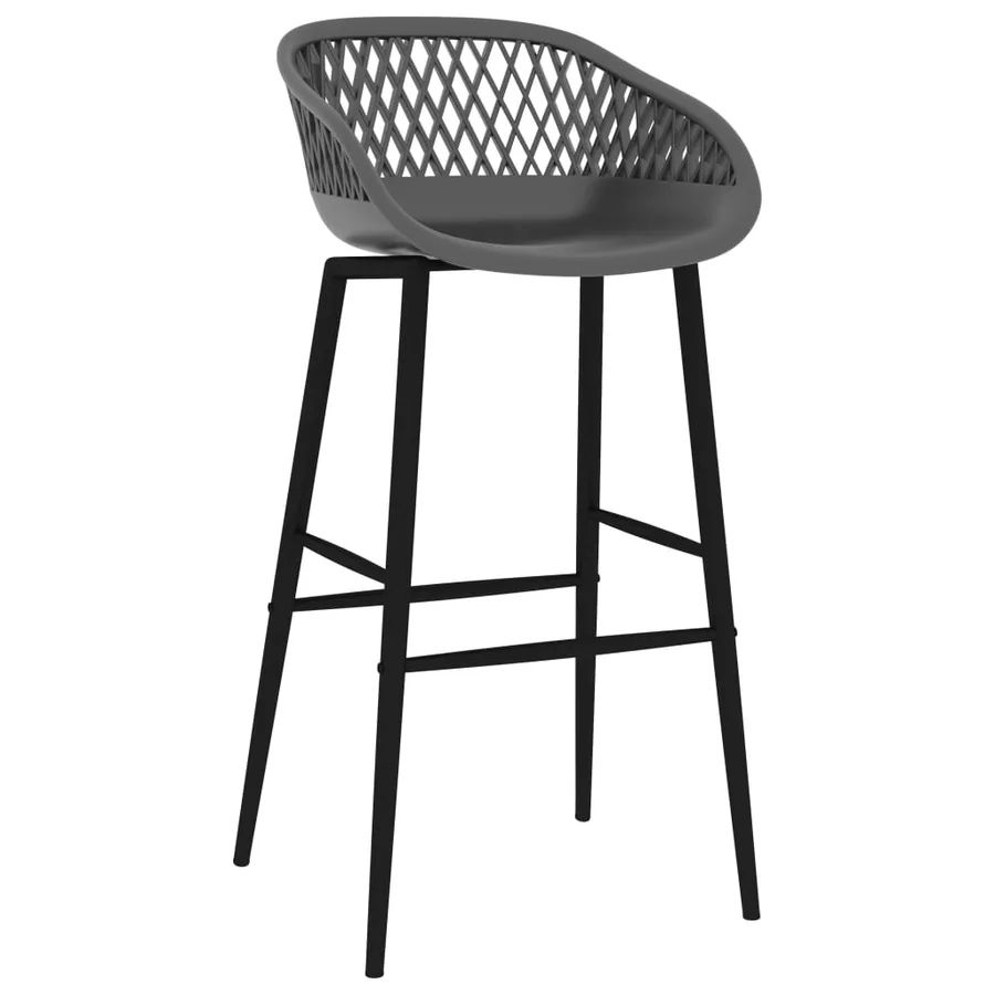 Ensemble de bar 7 pcs Noir et gris - 7