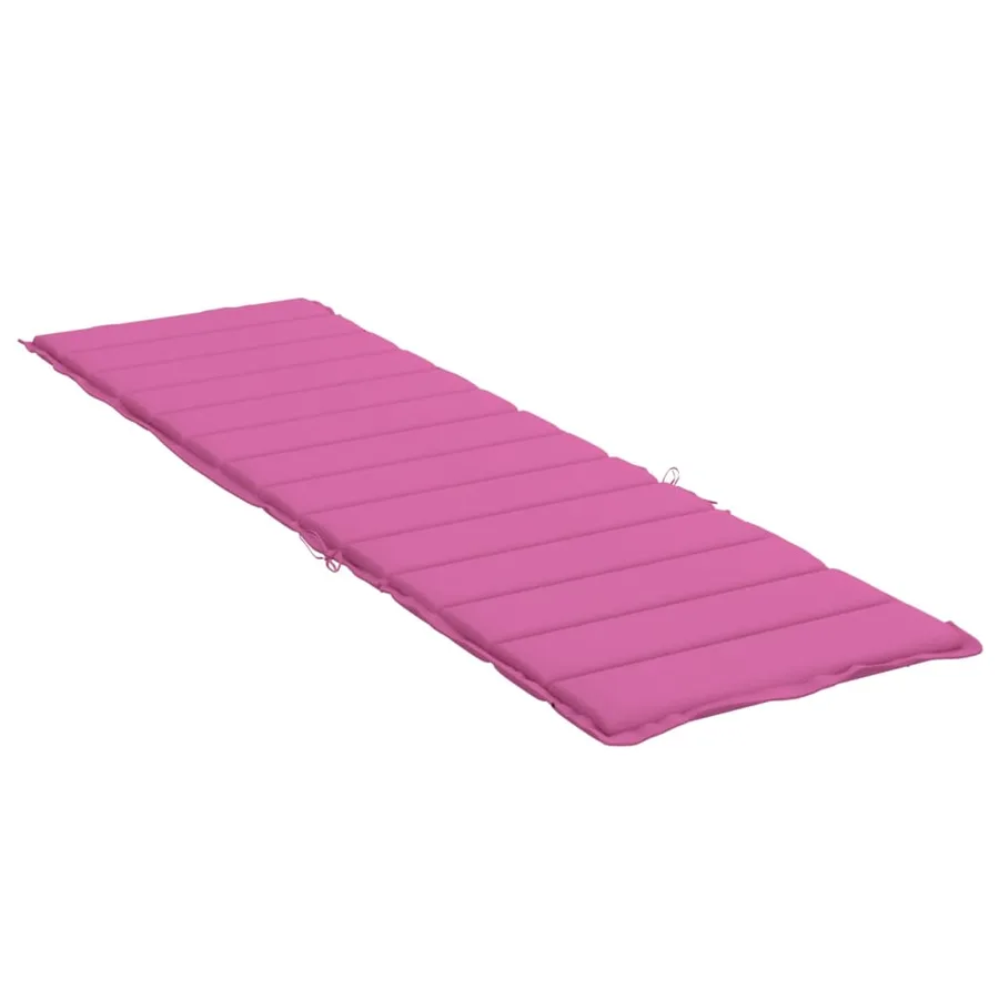 Coussin de chaise longue rose tissu oxford - 4