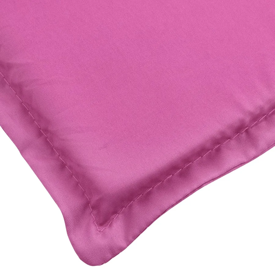 Coussin de chaise longue rose tissu oxford - 6