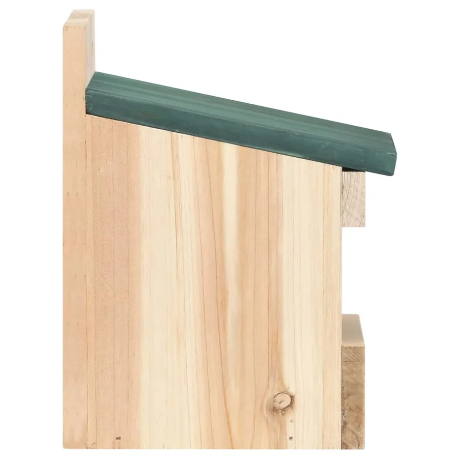 Nichoirs 4 pcs 12x16x20 cm Bois de sapin - 4