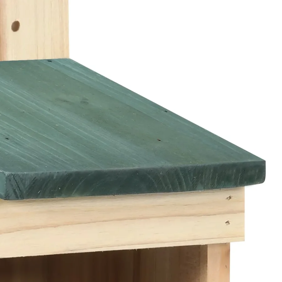 Nichoirs 4 pcs 12x16x20 cm Bois de sapin - 6
