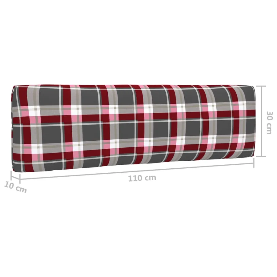 Canapé central palette de jardin Gris Bois de pin imprégné - 11