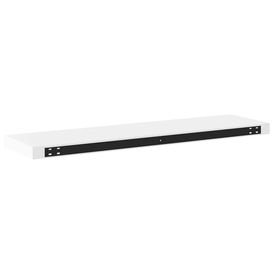 Étagères murales flottantes 4 pcs blanc 90x23,5x3,8 cm MDF - 9