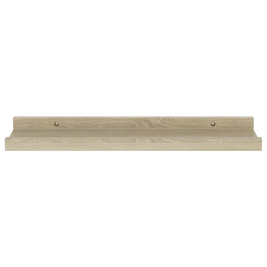 Étagères murales 4 pcs chêne sonoma 40x9x3 cm - 6