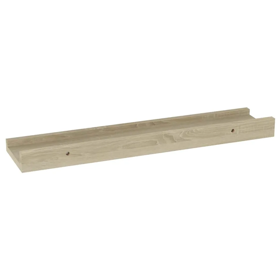 Étagères murales 4 pcs chêne sonoma 40x9x3 cm - 8