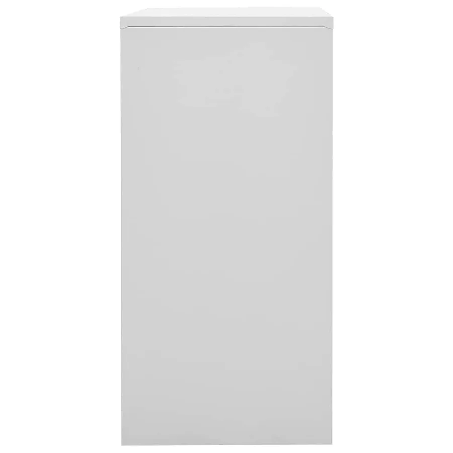 Armoires à casiers 5 pcs Gris clair et bleu 90x45x92,5 cm Acier - 4