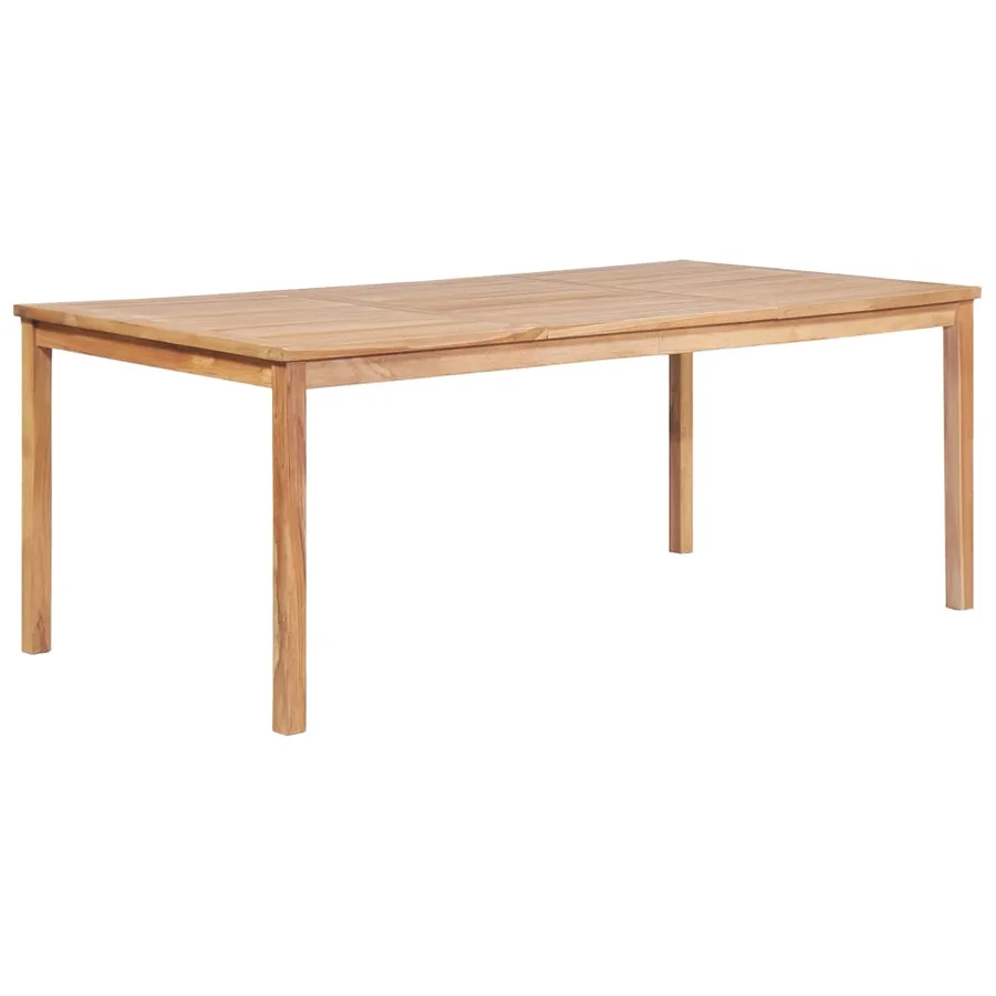 Ensemble à manger de jardin 5pcs Bois de teck massif - 10