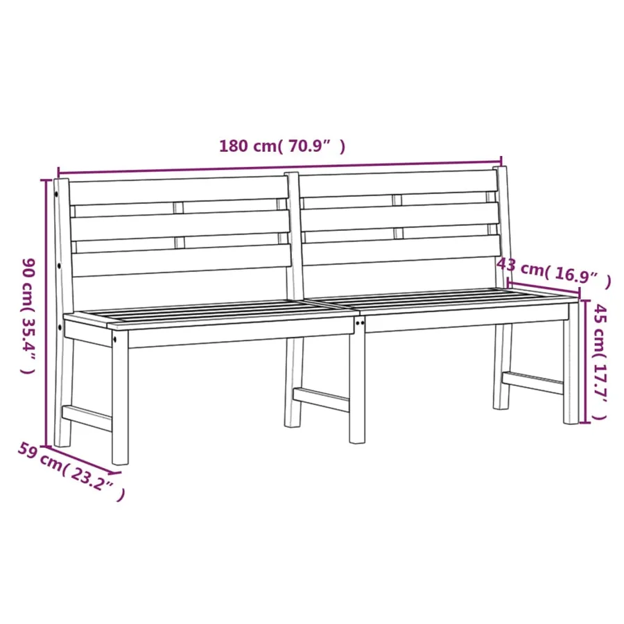 Ensemble à manger de jardin 5pcs Bois de teck massif - 13