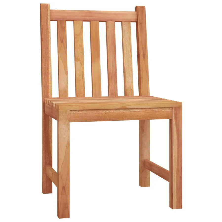 Ensemble à manger de jardin 5pcs Bois de teck massif - 8