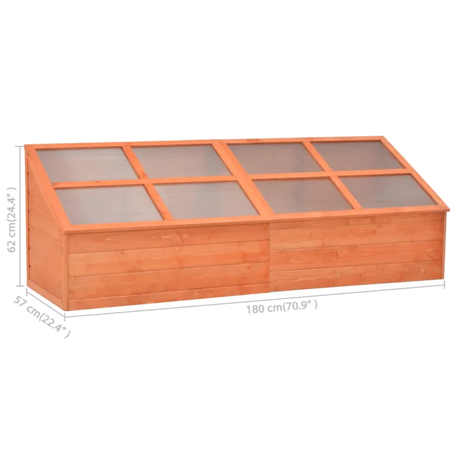 Serre Bois 180x57x62 cm - 6