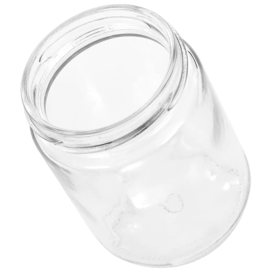 Pots à confiture avec couvercle doré 96 pcs Verre 230 ml - 6