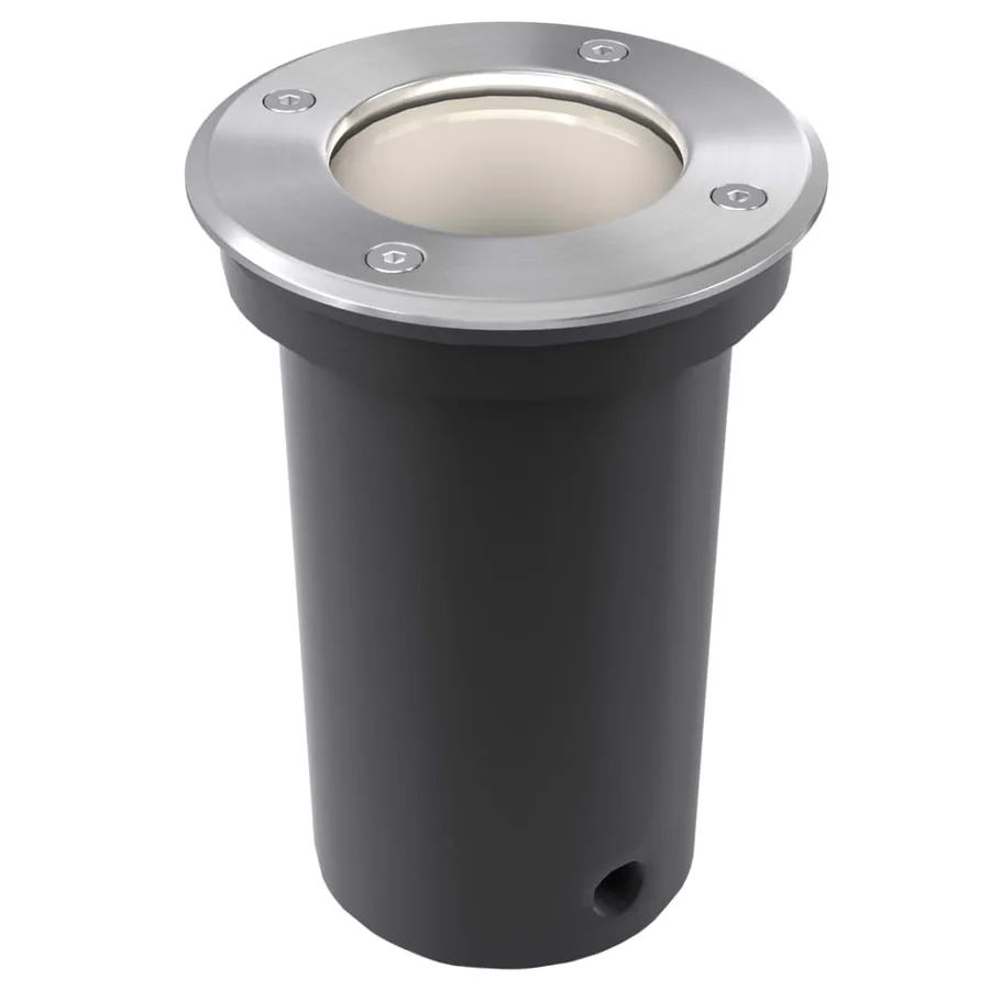 3 pcs Lampes encastrables au sol d'extérieur Rond - 3