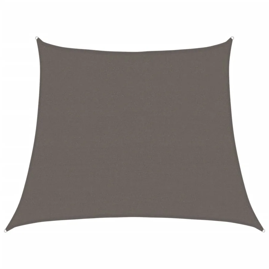Voile d'ombrage 160 g/m² Anthracite 3/4x3 m PEHD - 2
