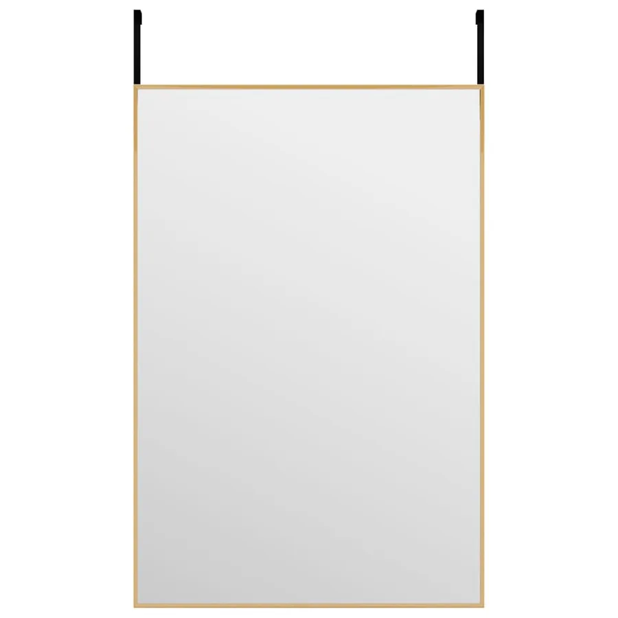 Miroir de porte Doré 40x60 cm Verre et aluminium - 2