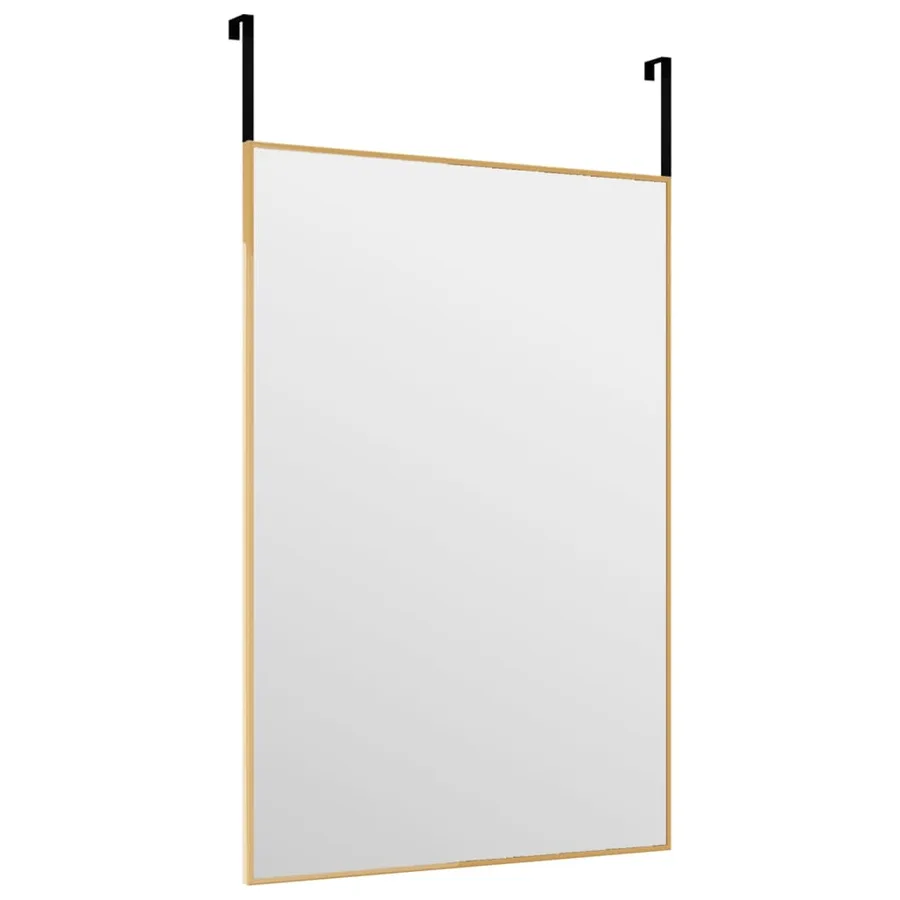 Miroir de porte Doré 40x60 cm Verre et aluminium - 3