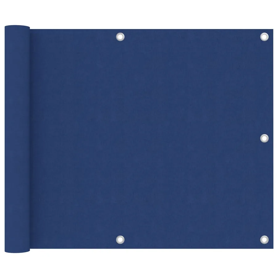 Écran de balcon Bleu 75x300 cm Tissu Oxford
