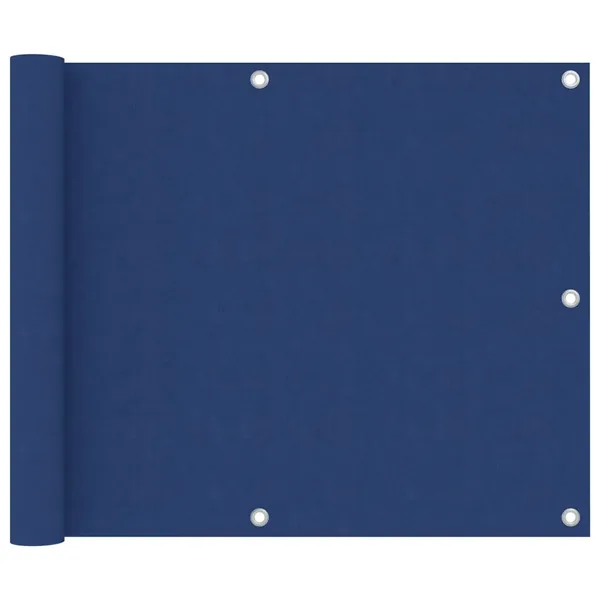 Écran de balcon Bleu 75x300 cm Tissu Oxford
