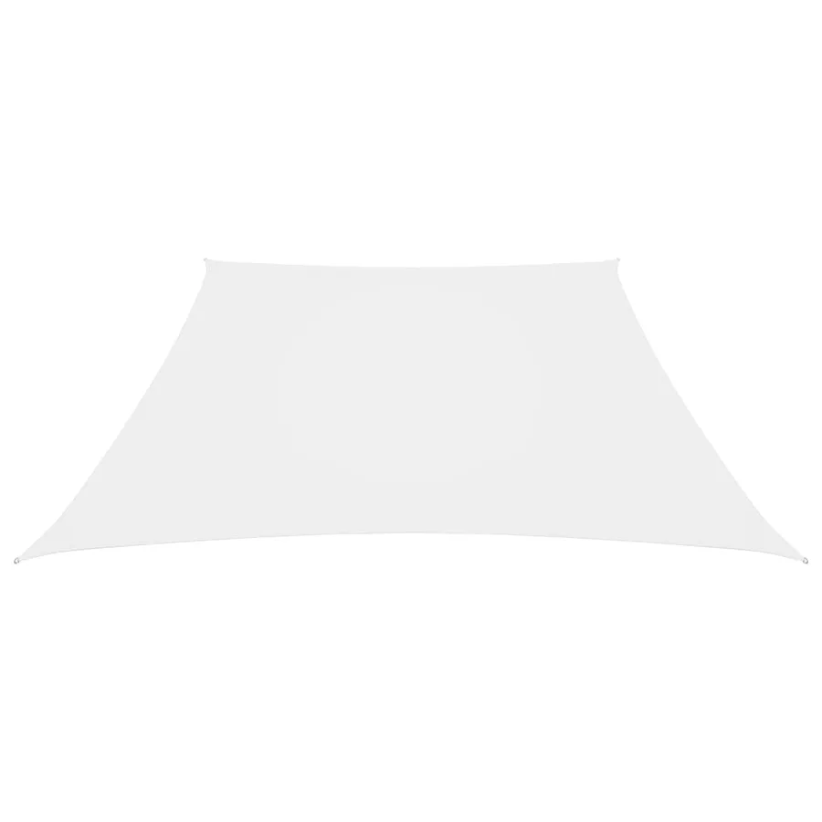 Voile de parasol Tissu Oxford trapèze 2/4x3 m Blanc - 2