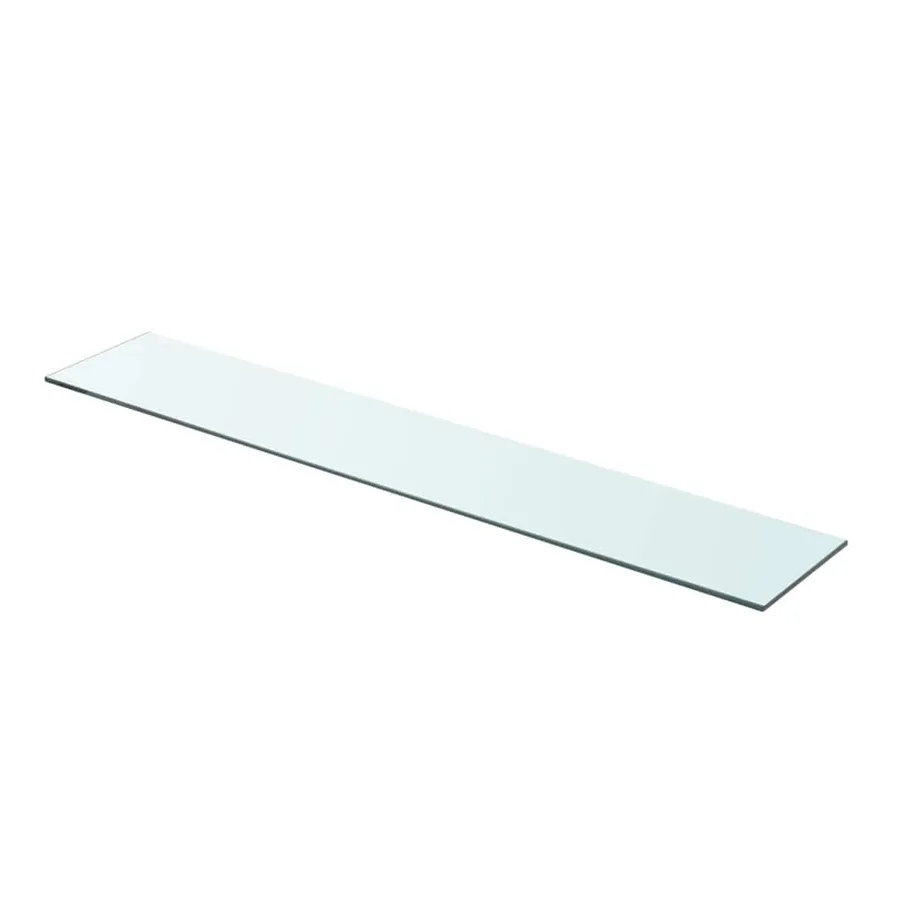 Panneaux d'étagère 2 pcs Verre Transparent 90 x 15 cm - 2