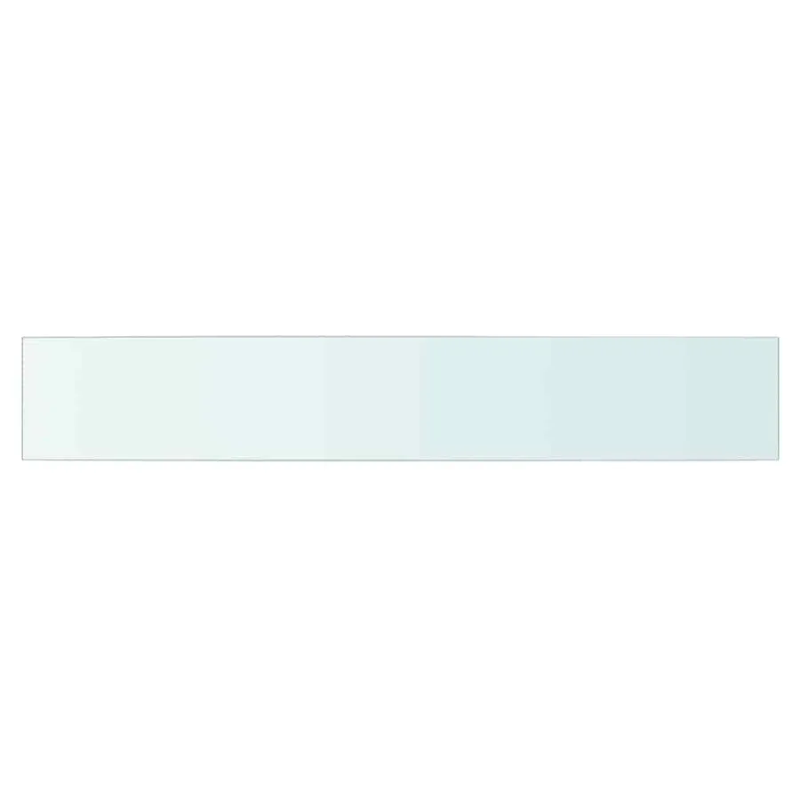 Panneaux d'étagère 2 pcs Verre Transparent 90 x 15 cm - 3