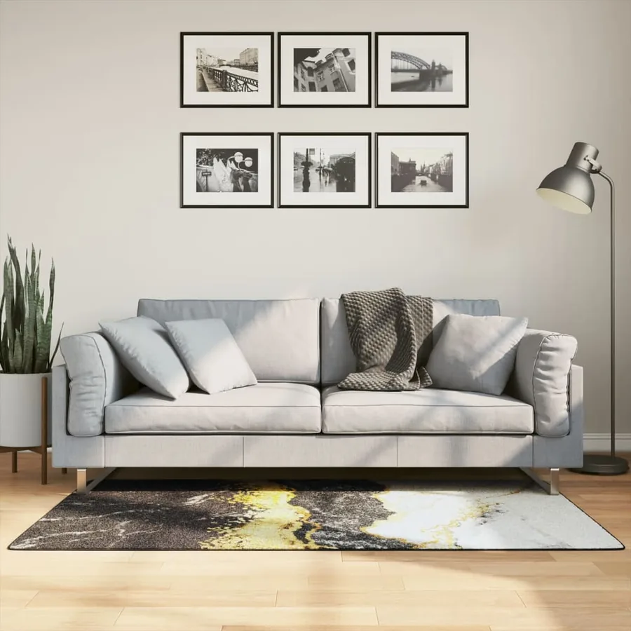 Tapis lavable multicolore 80x150 cm