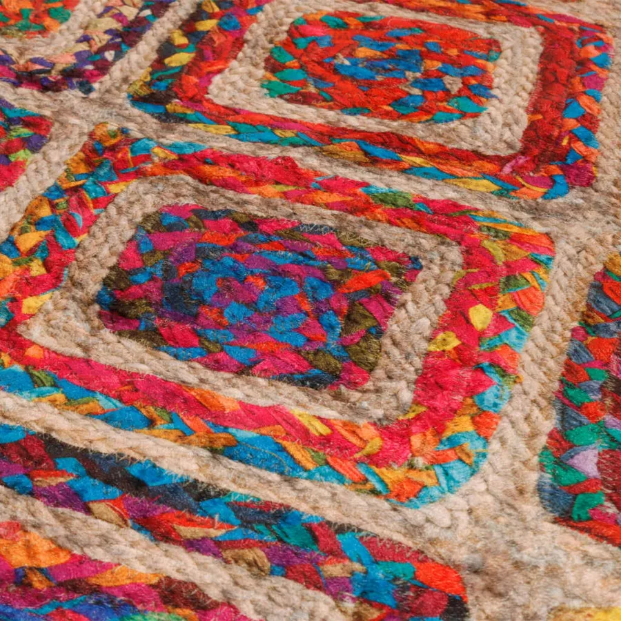 Tapis lavable multicolore 80x300 cm - 7