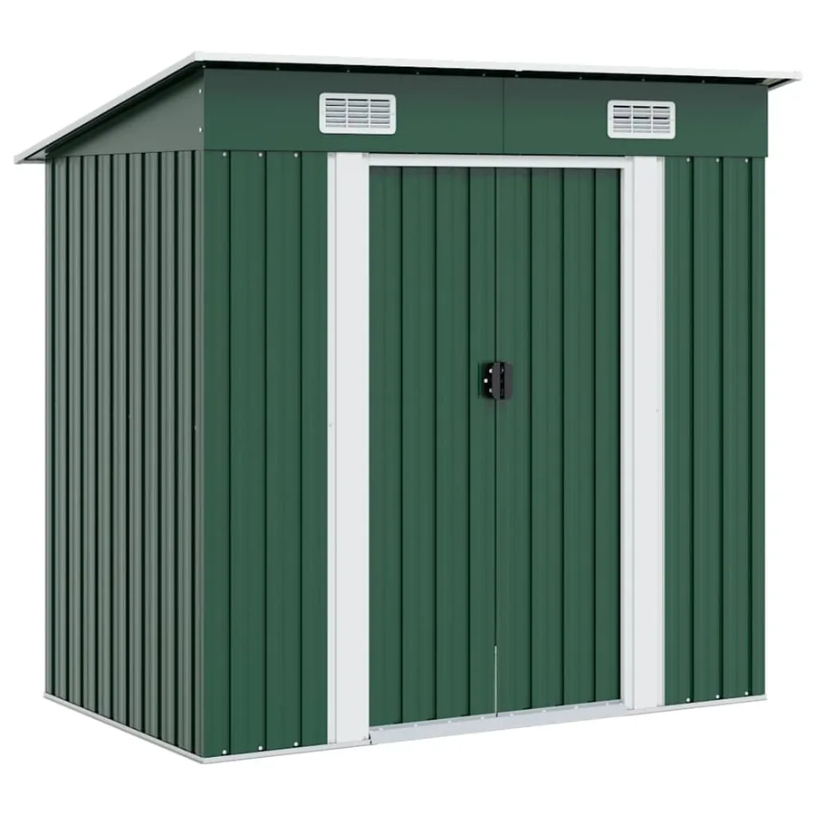 Abri de jardin Métal Vert
