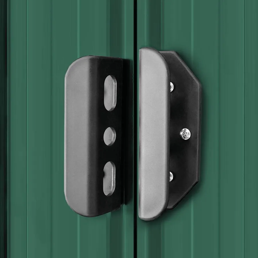 Abri de jardin Métal Vert - 9