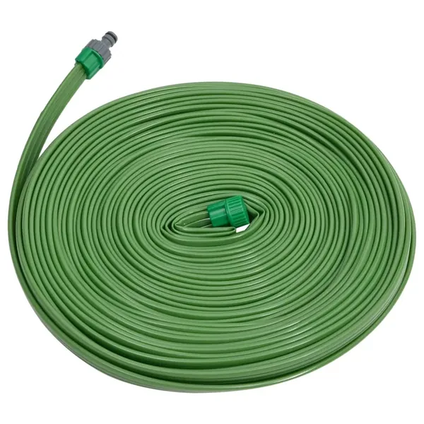 Tuyau d'arrosage à 3 tubes vert 7,5 m PVC