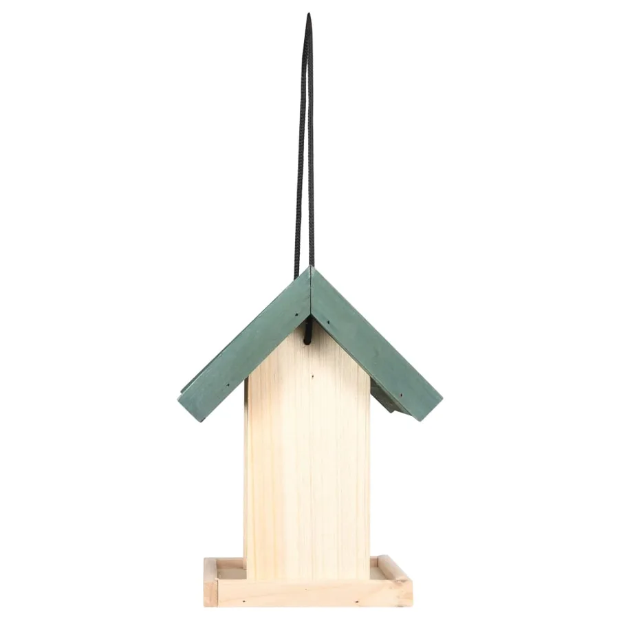 Mangeoires à oiseaux 4 pcs Bois de sapin - 6
