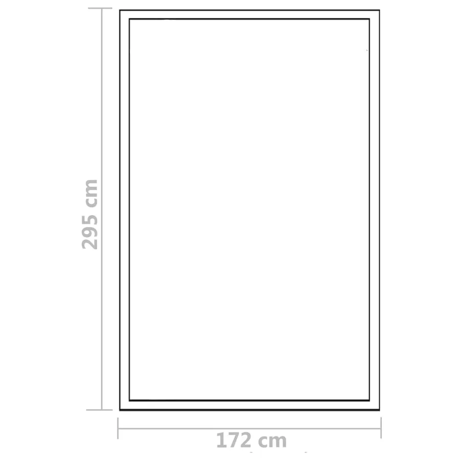Serre Aluminium 302x190x195 cm 11,19 m³ - 11