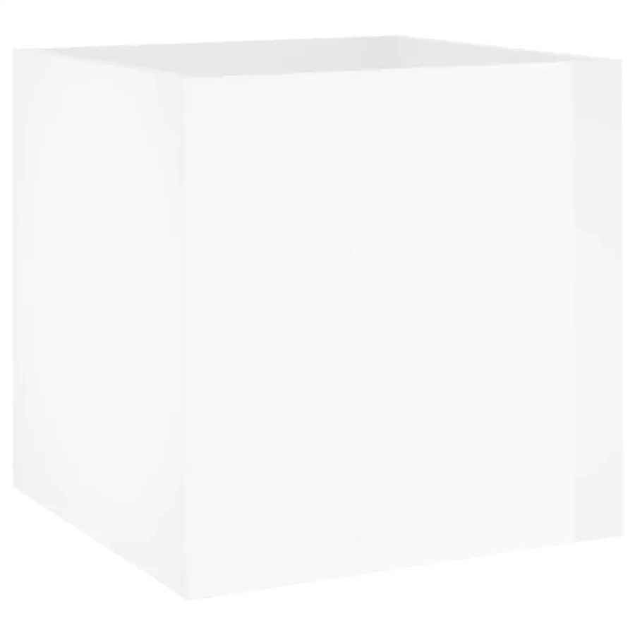 Ensemble de meubles de couloir Blanc brillant Bois d'ingénierie - 7