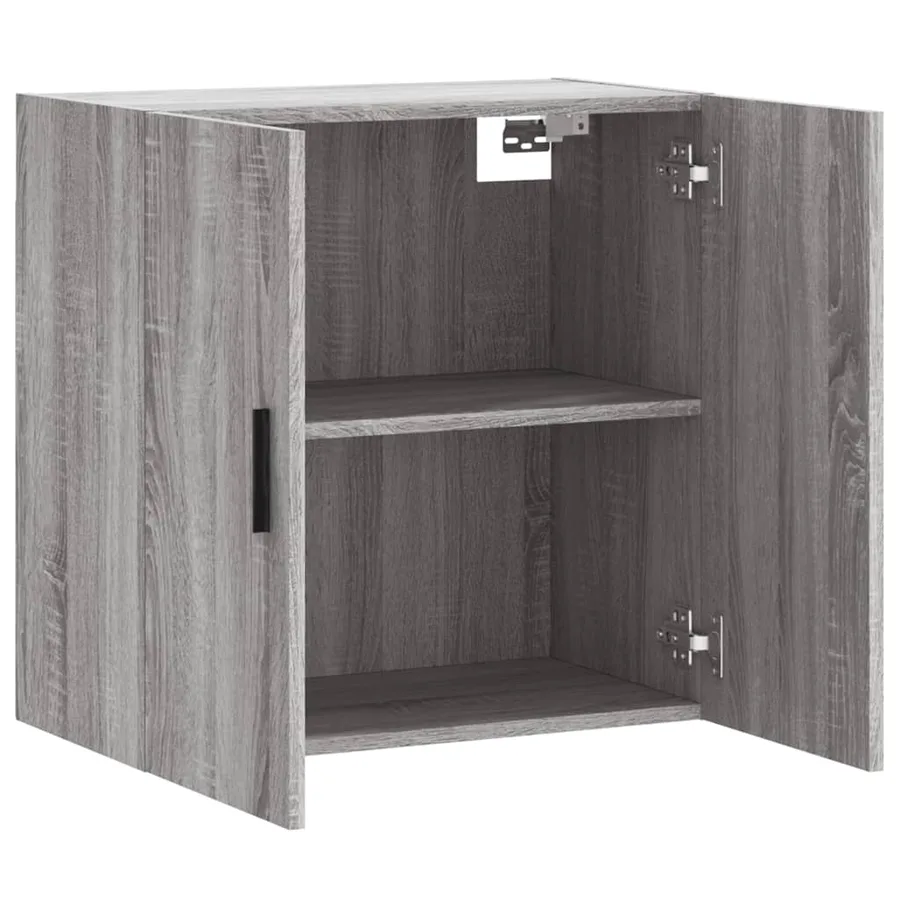Armoire murale sonoma gris 60x31x60 cm bois d'ingénierie - 6