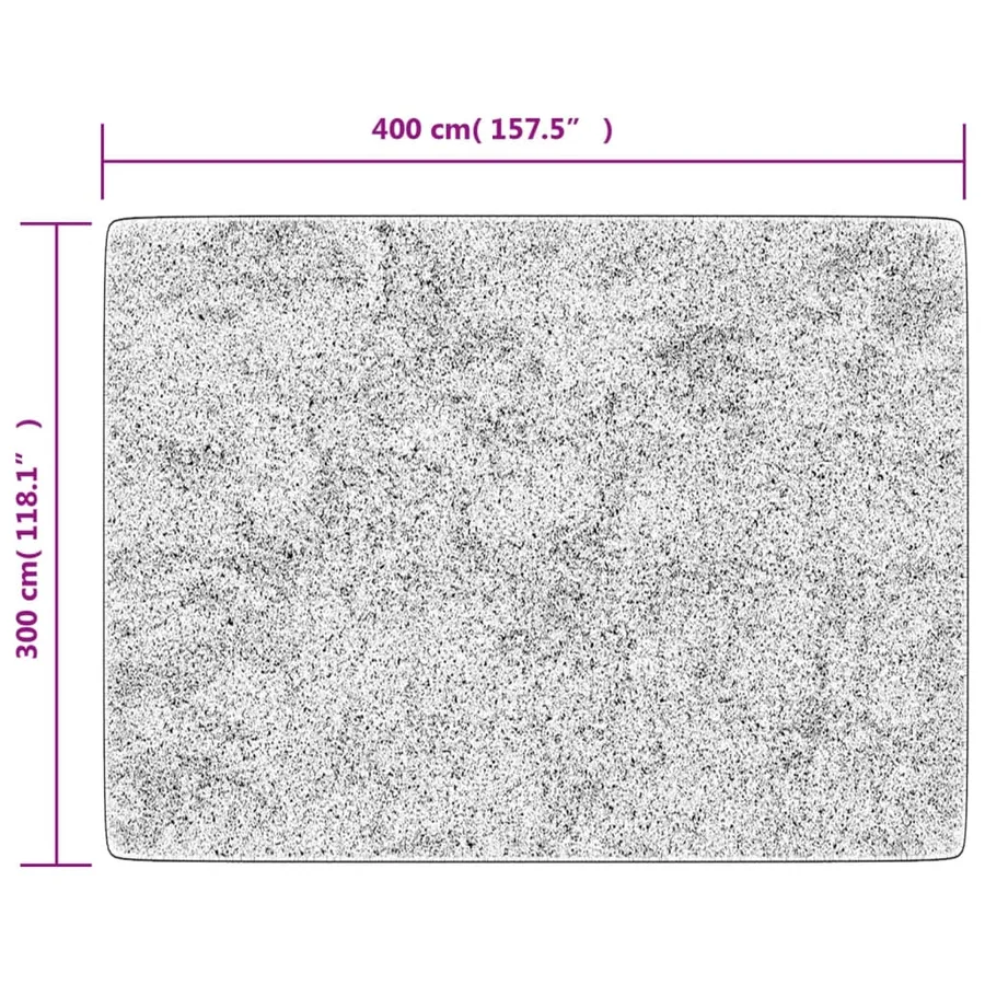 Tapis lavable multicolore 400x300 cm - 6