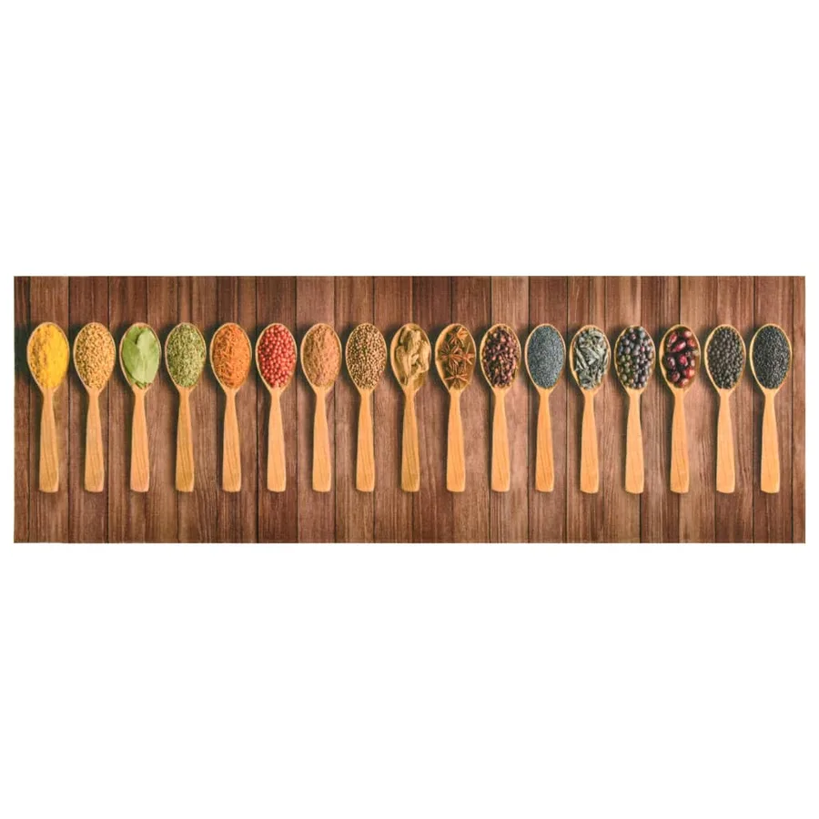 Tapis de sol de cuisine lavable Cuillère 60x180 cm - 2