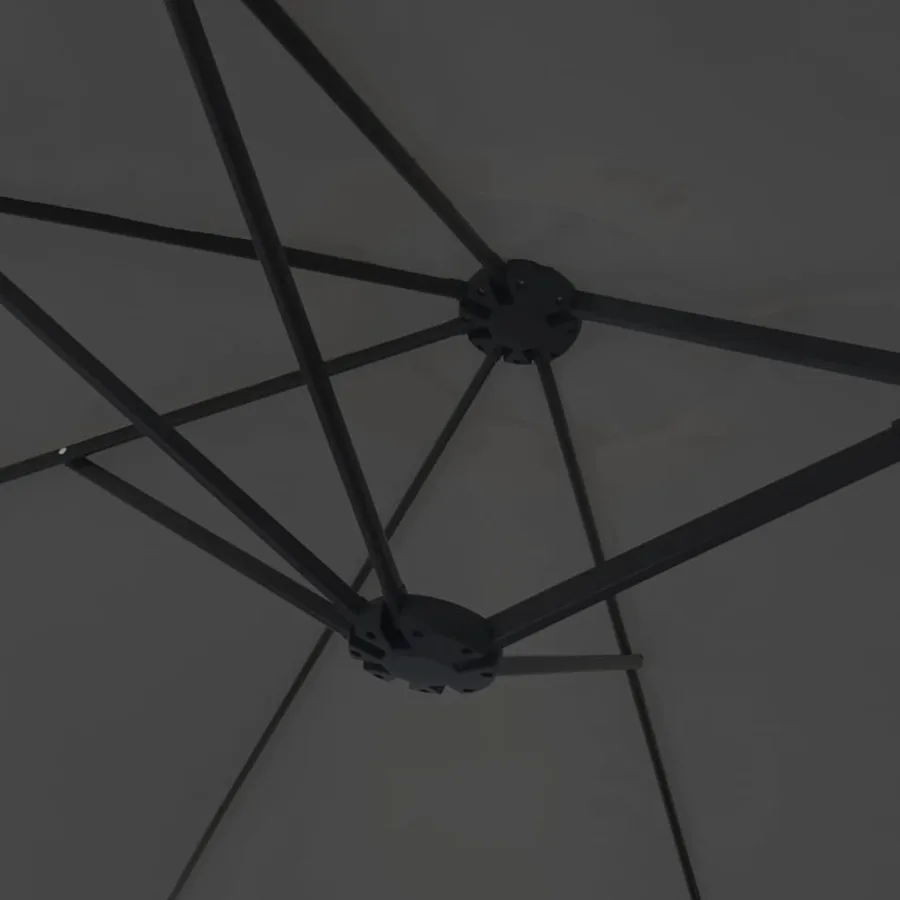 Parasol à double tête anthracite 449x265 cm - 6