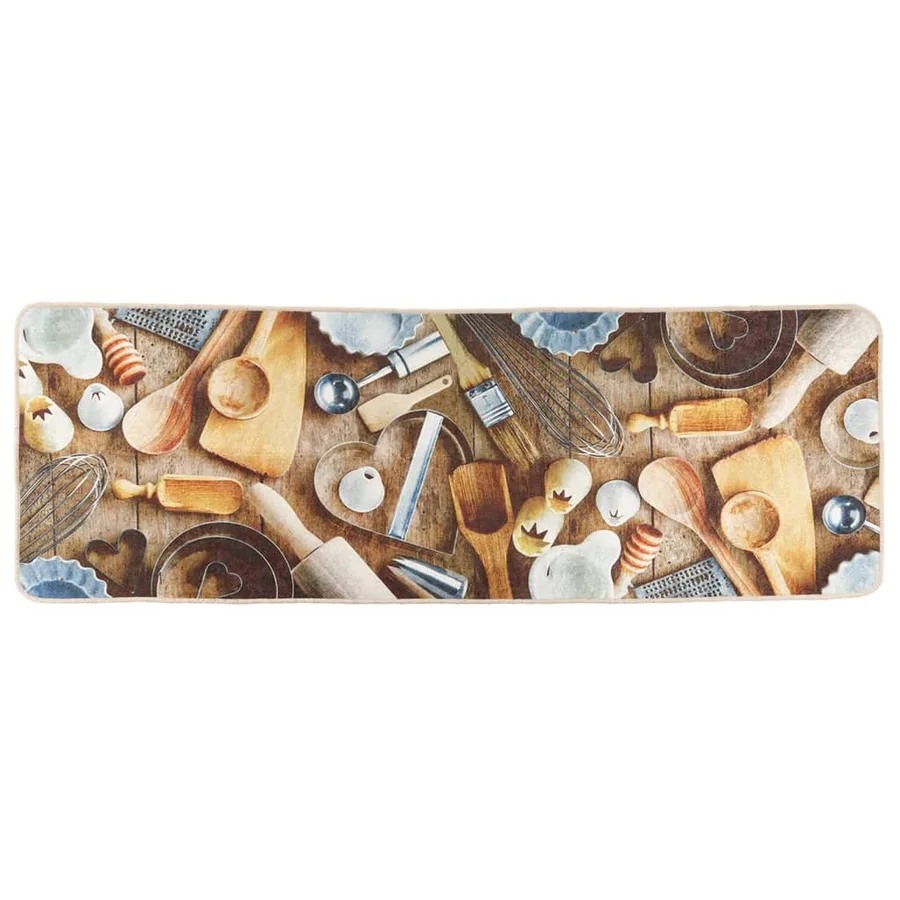 Tapis de cuisine multicolore 60x180 cm lavable - 2