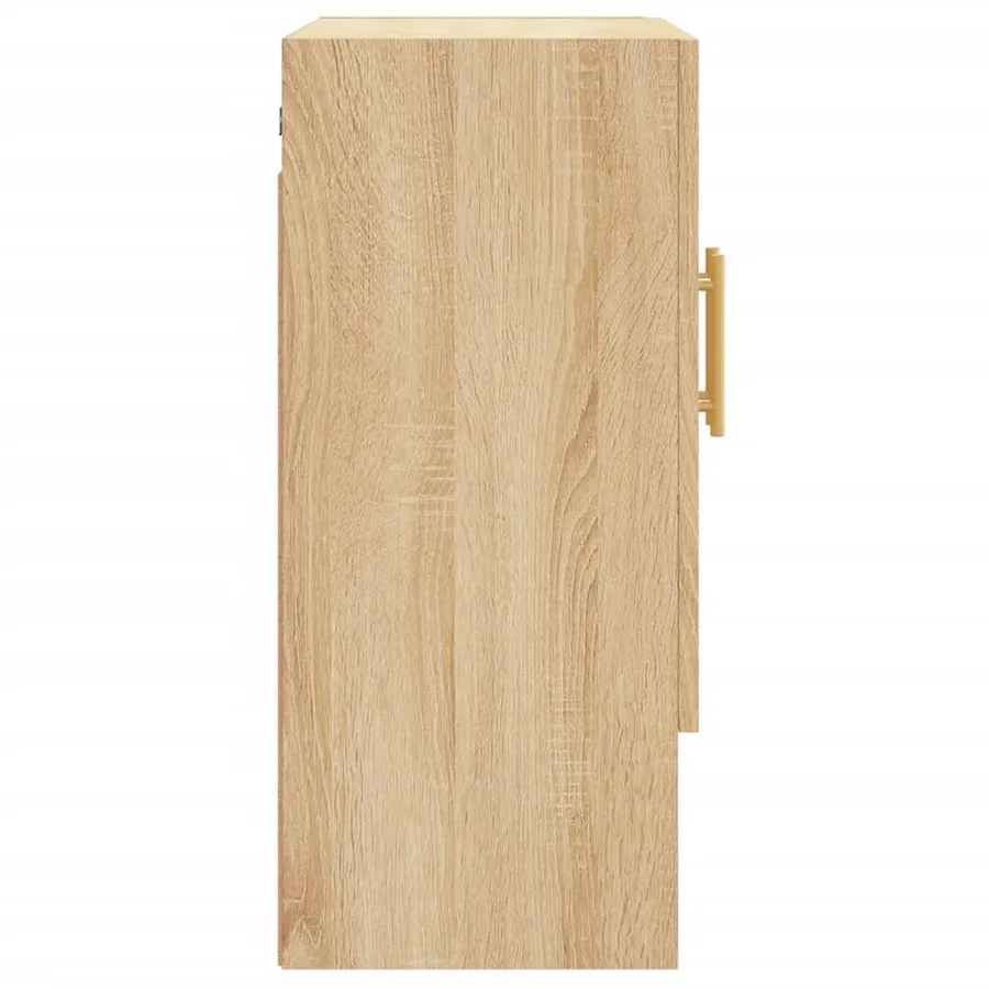 Armoire murale chêne sonoma 60x31x70 cm bois d'ingénierie - 7
