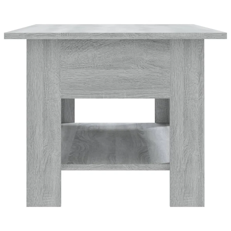 Table basse sonoma gris 102x55x42 cm bois d'ingénierie - 5