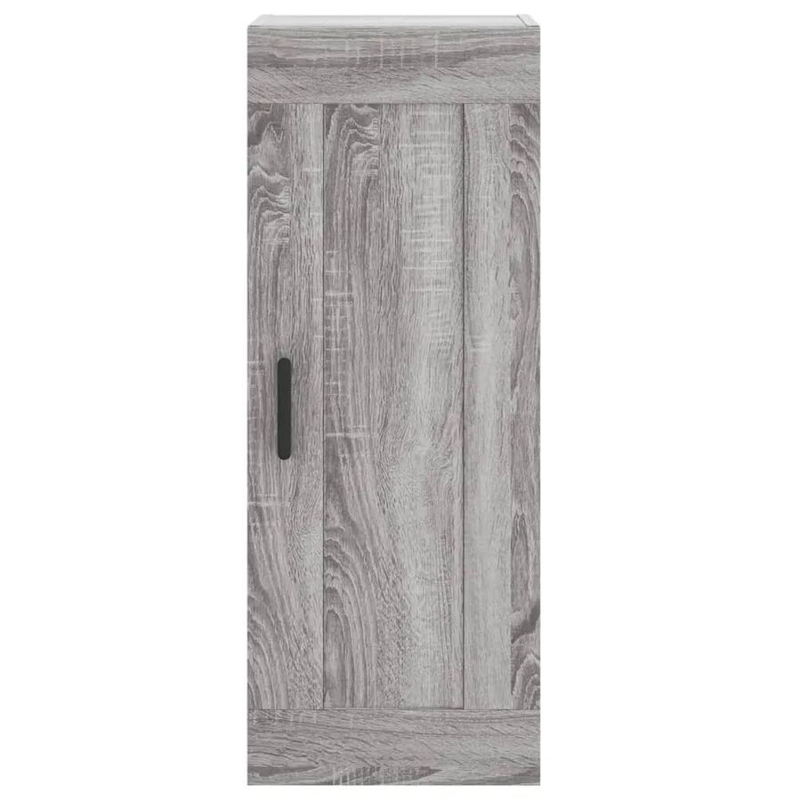 Buffet haut Sonoma gris 34,5x34x180 cm Bois d'ingénierie - 8
