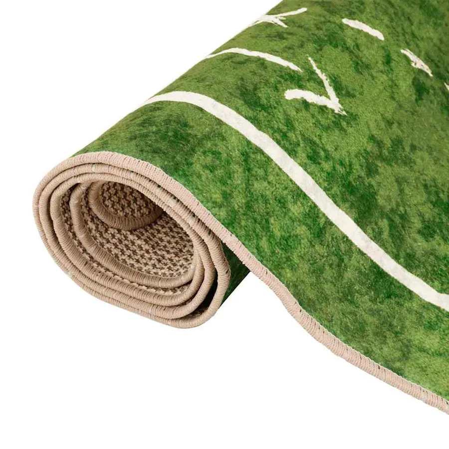 Tapis enfant 160x230cm terrain de football lavable - 5