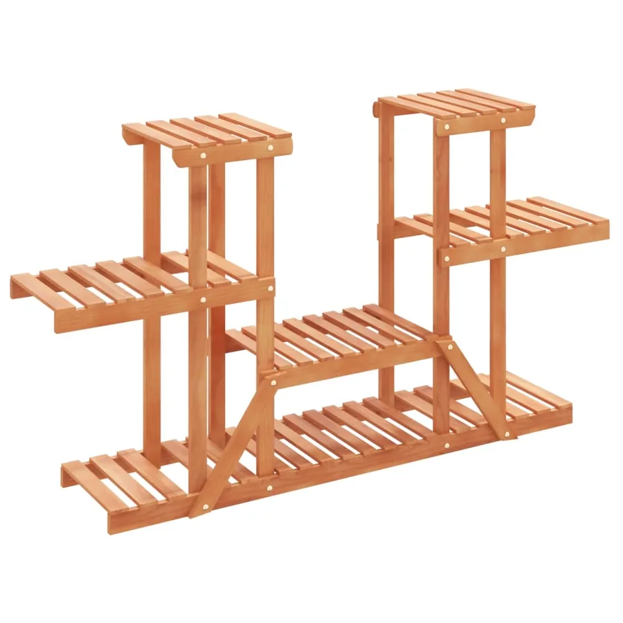 Support à fleurs 110x25x73 cm bois massif de sapin - 2