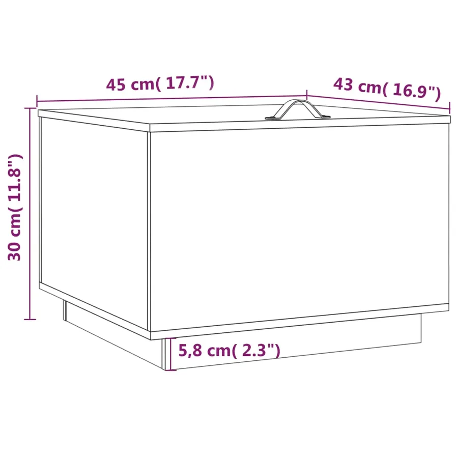 Boîtes de rangement et couvercles 3pcs Blanc Bois massif de pin - 11