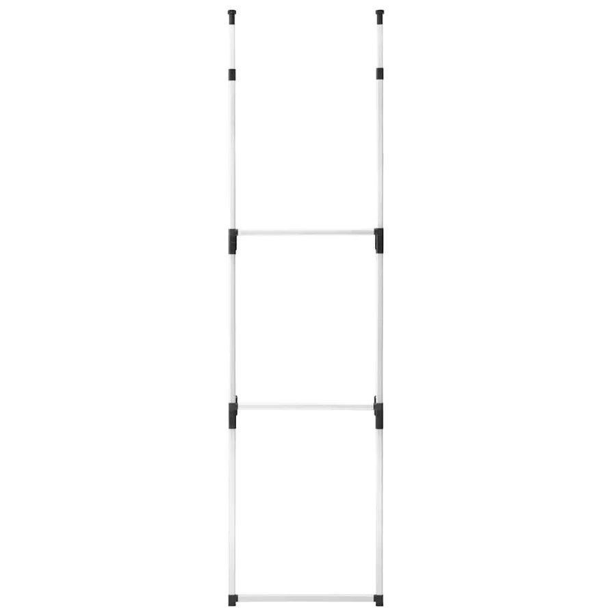 Système de garde-robe télescopique avec barres Aluminium - 7