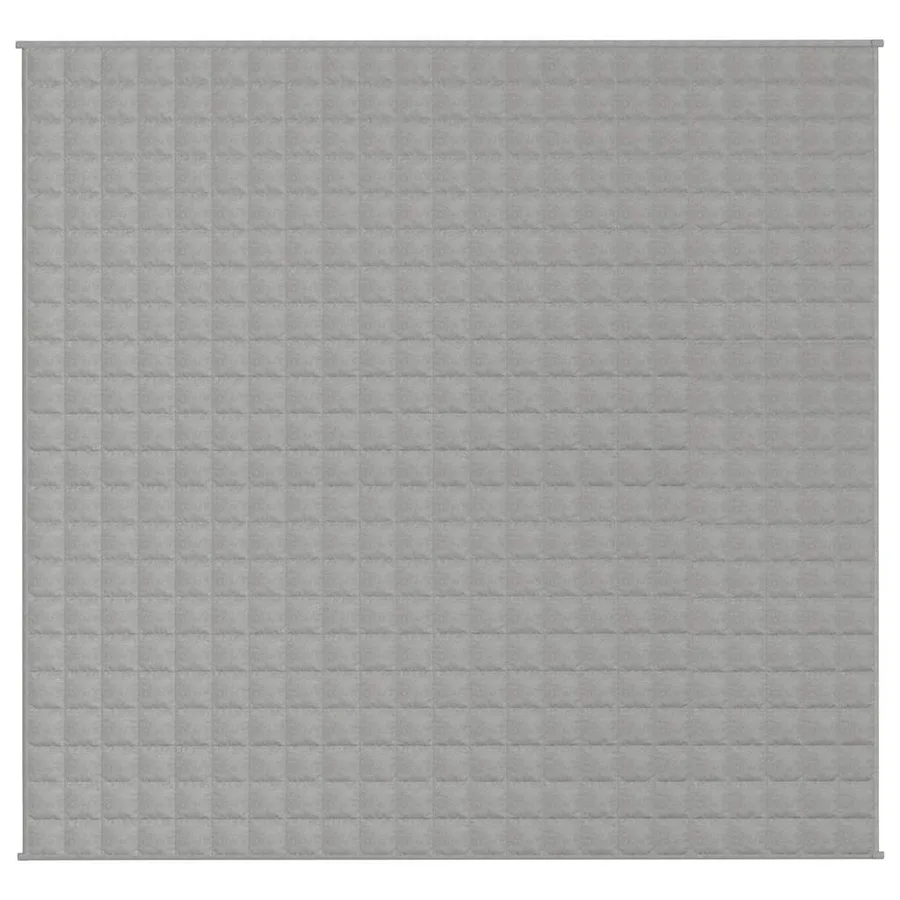 Couverture lestée Gris 220x235 cm 15 kg Tissu - 3