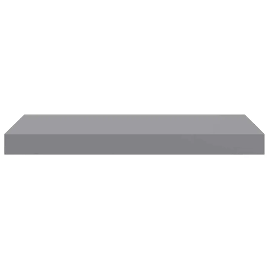 Étagère murale flottante gris 50x23,5x3,8 cm MDF - 6