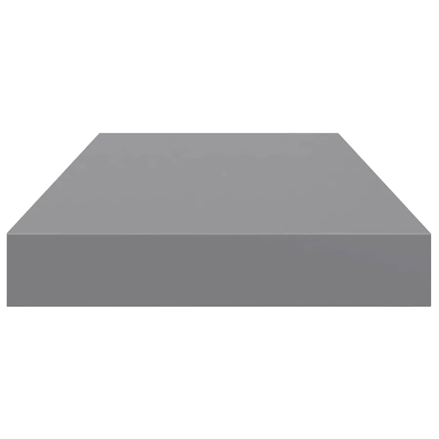 Étagère murale flottante gris 50x23,5x3,8 cm MDF - 7